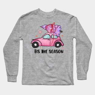 Cute and Pink Christmas Long Sleeve T-Shirt